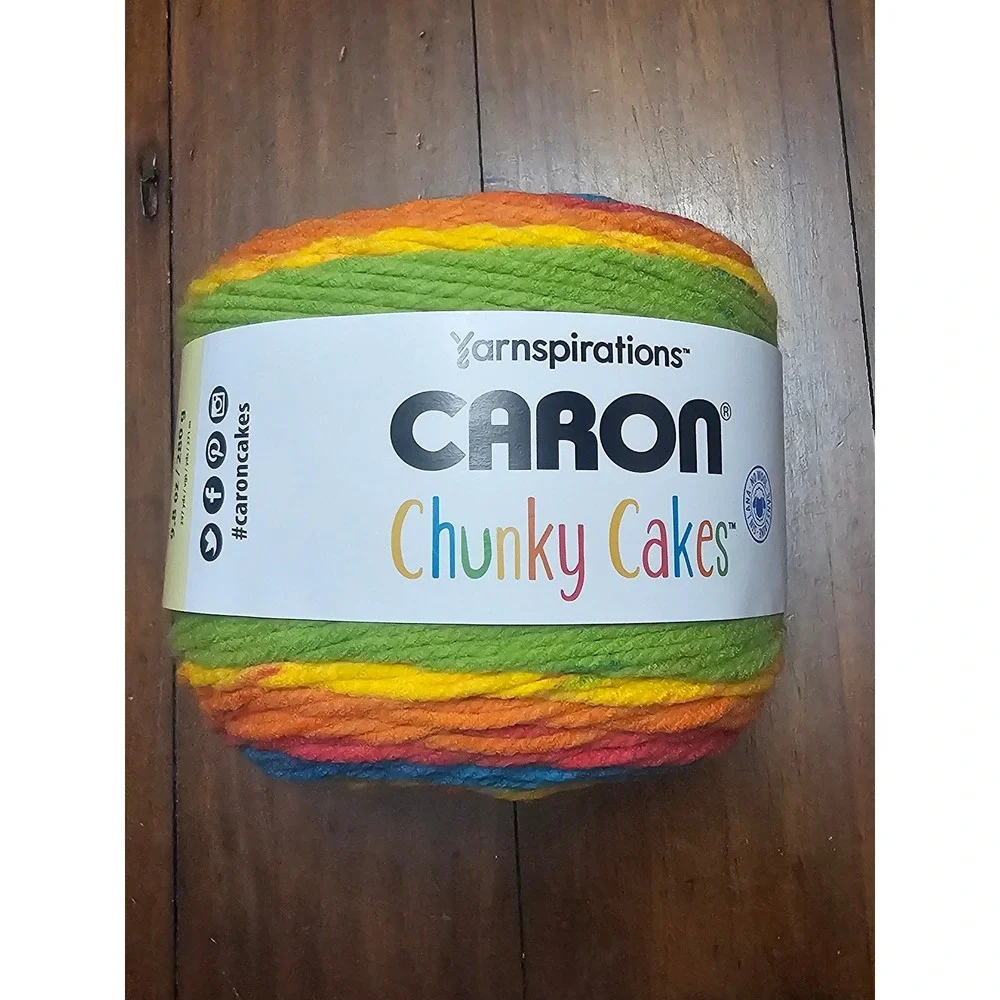 Caron‎ Chunky Cakes Rainbow Jellys